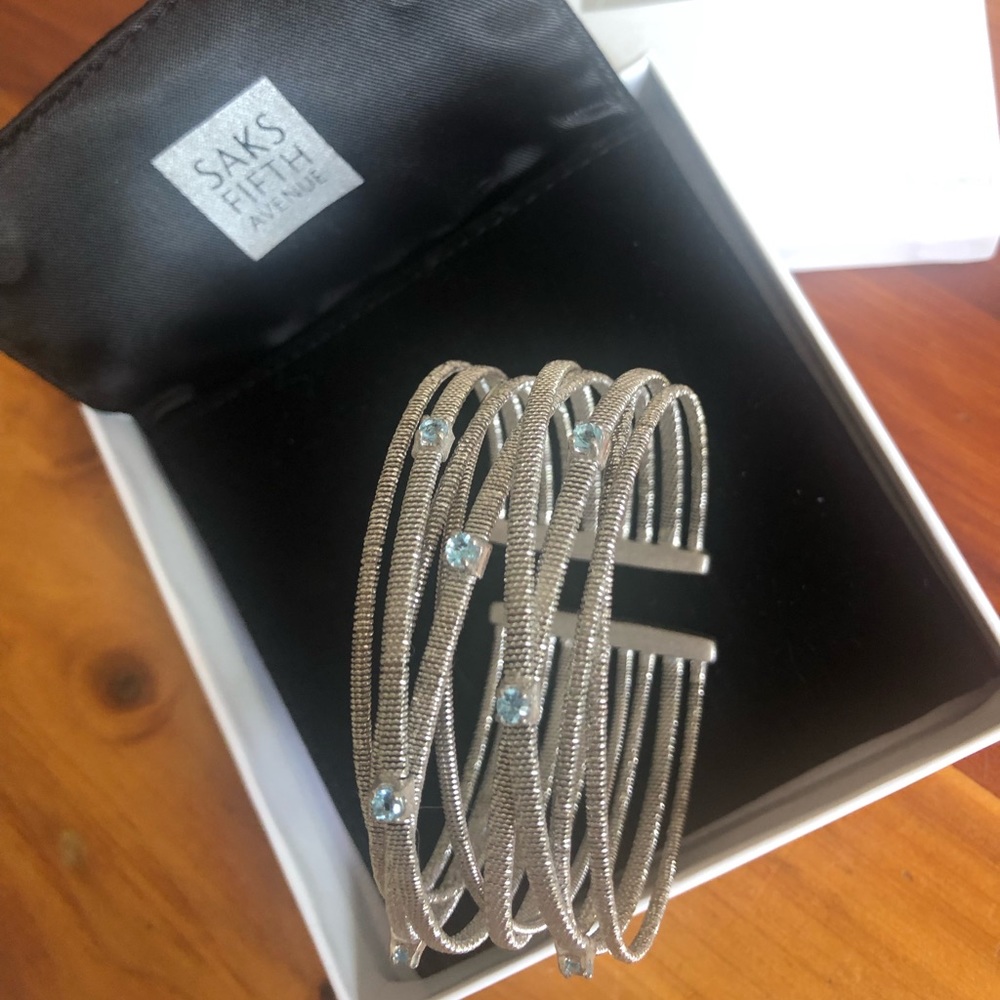 Saks bangle bracelet